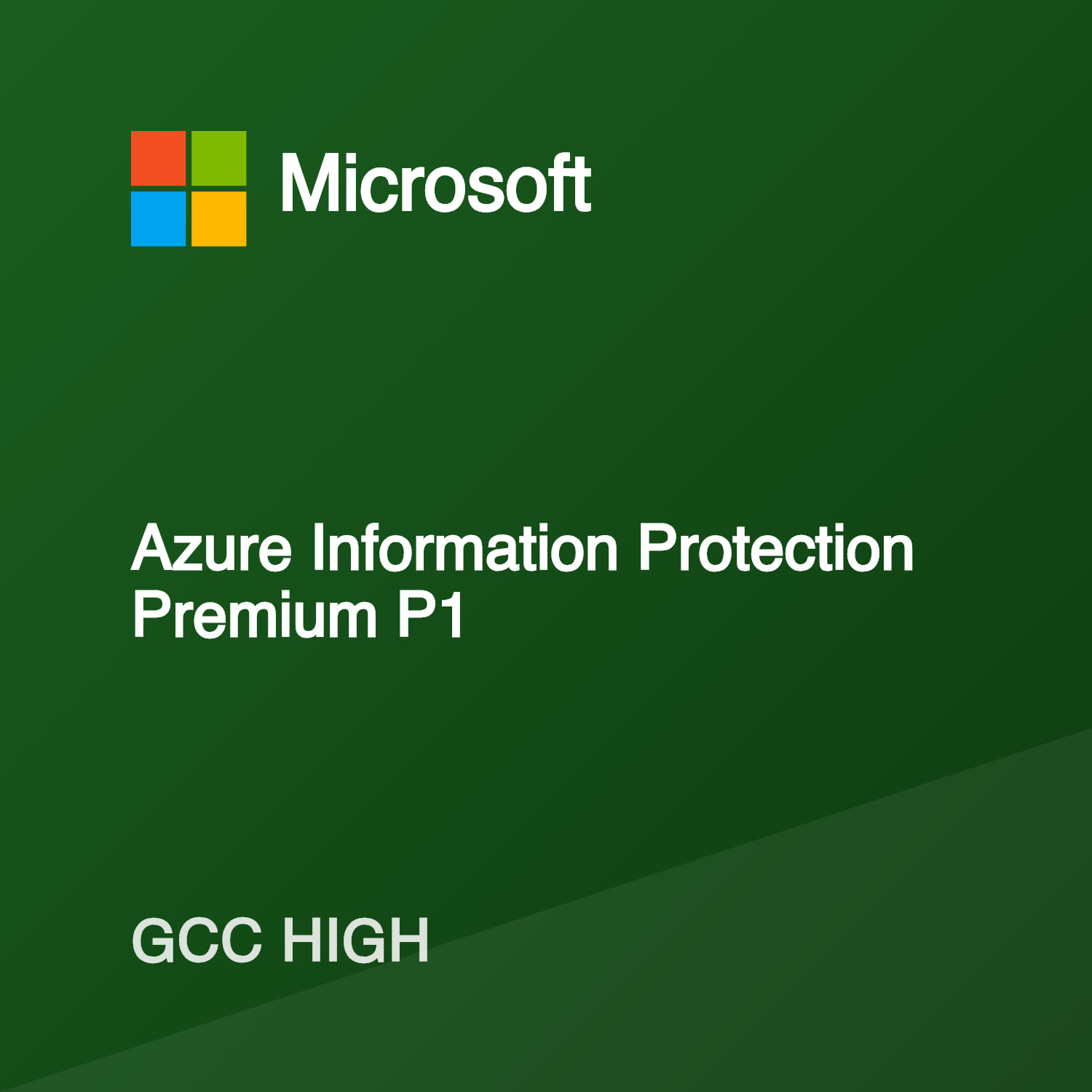 Azure Information Protection Premium P1 — GCC High Pricing & Compliance ...