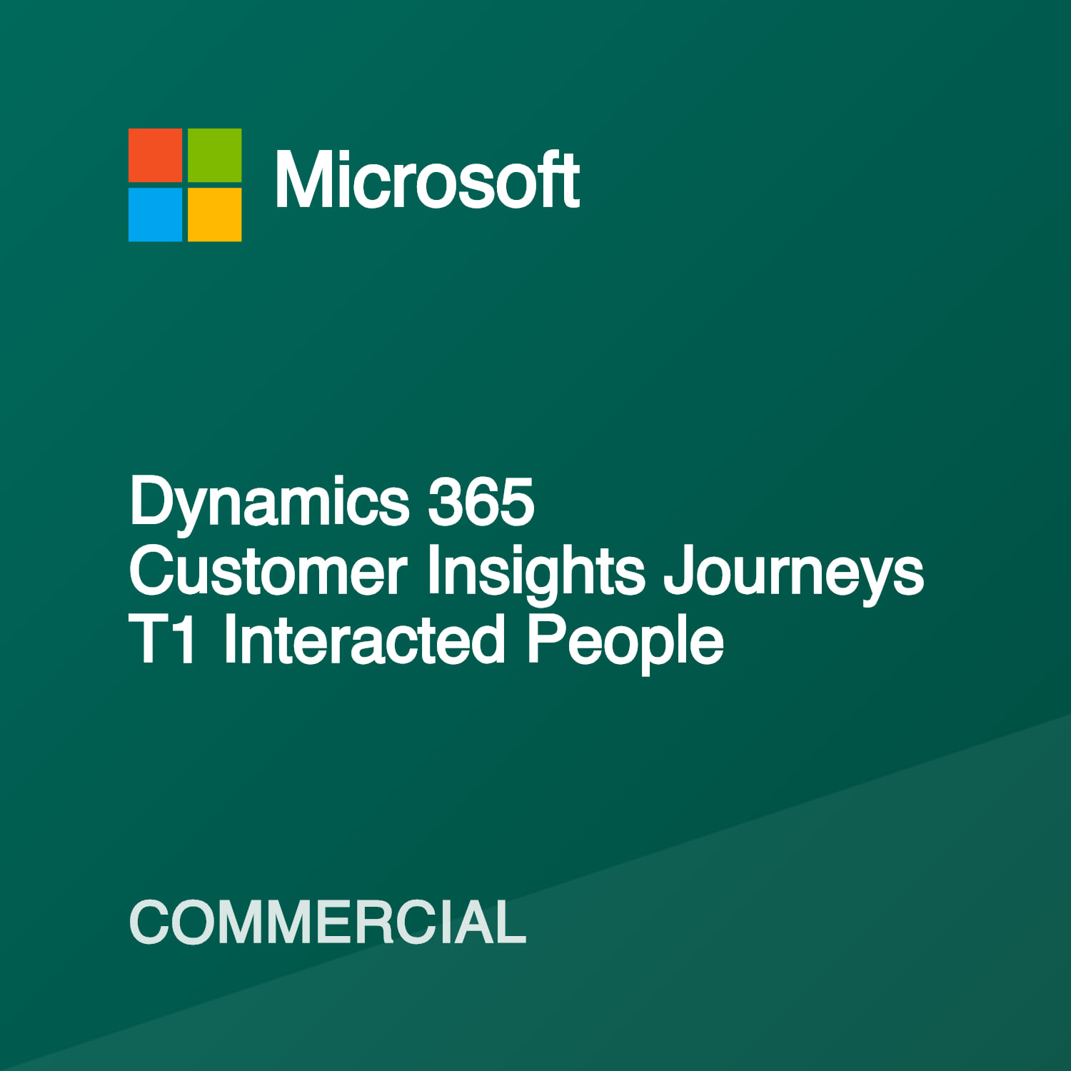 Dynamics 365 Customer Insights Journeys T1 Interacted People — MSRP ...