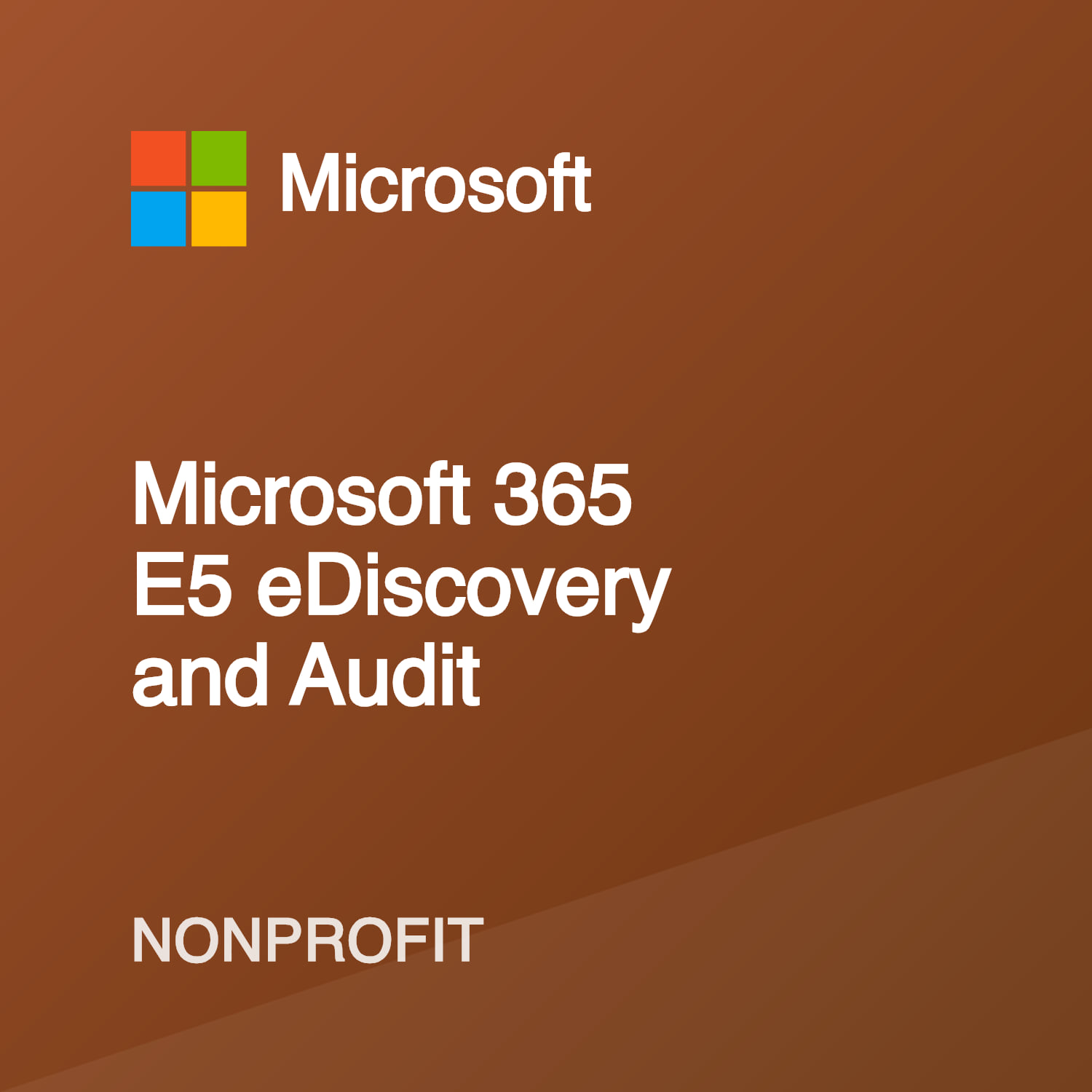 Microsoft 365 E5 eDiscovery and Audit: Charity / Nonprofit Pricing ...