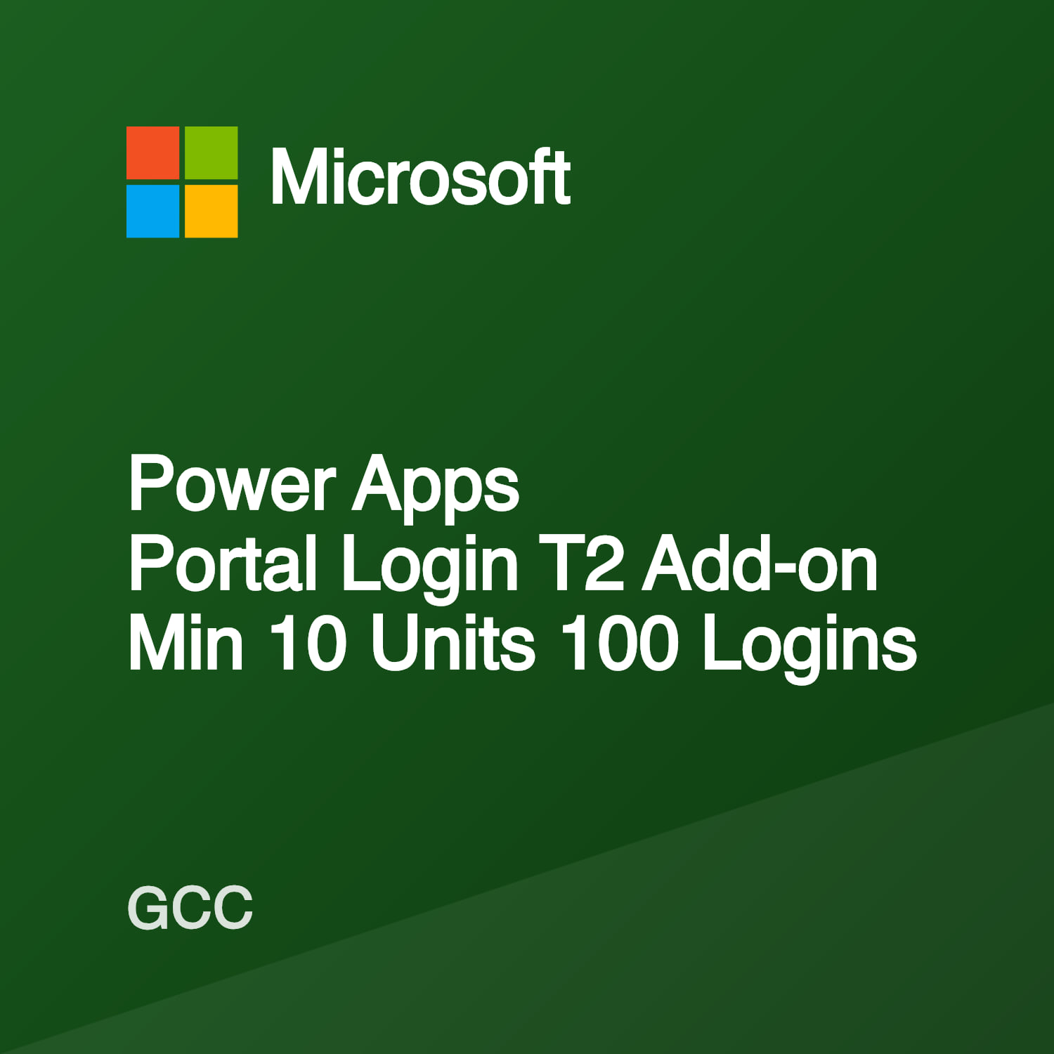 Power Apps Portal Login T2 Add-on Min 10 Units 100 Logins — MSRP ...