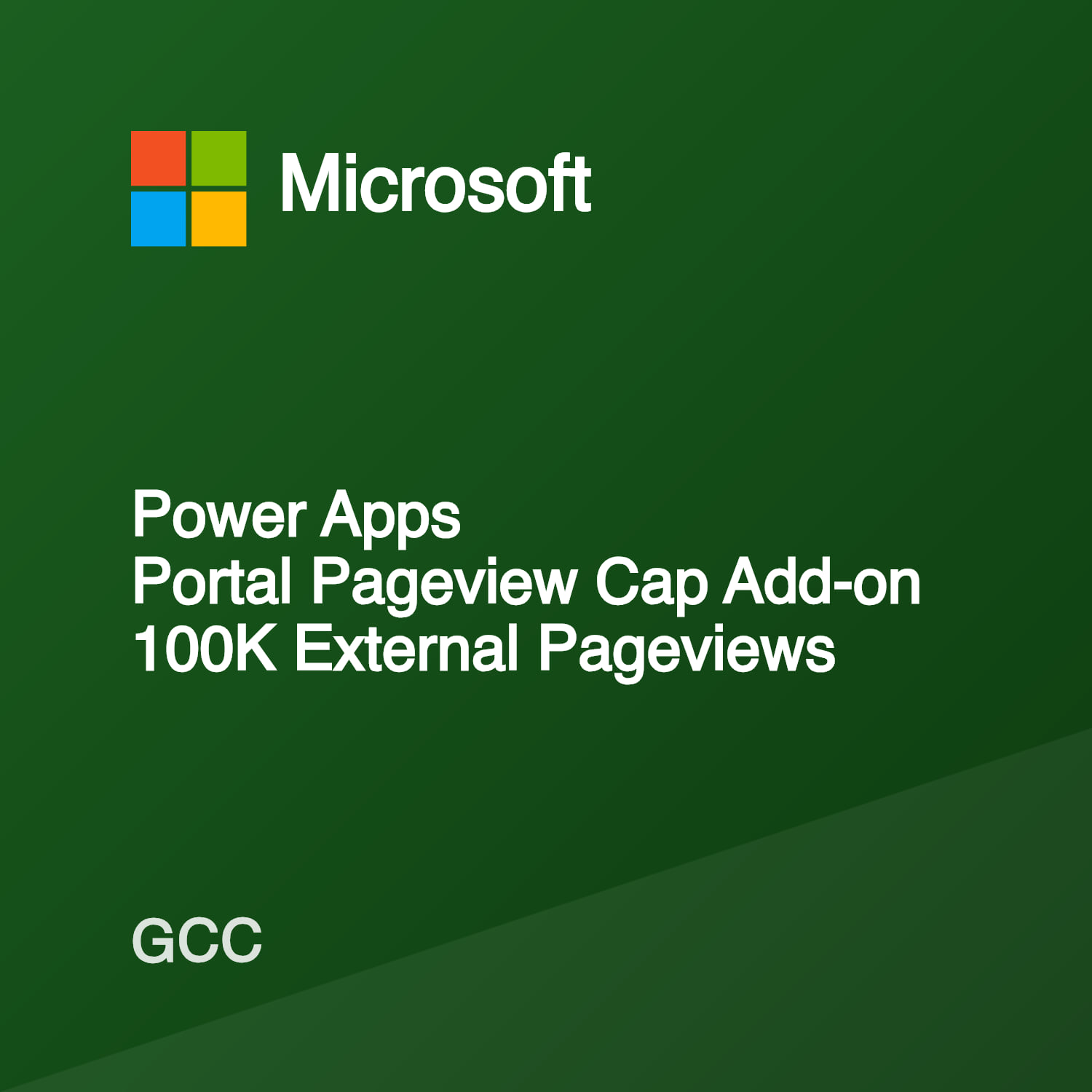 Power Apps Portal Pageview Cap Add-on 100K External Pageviews — MSRP ...