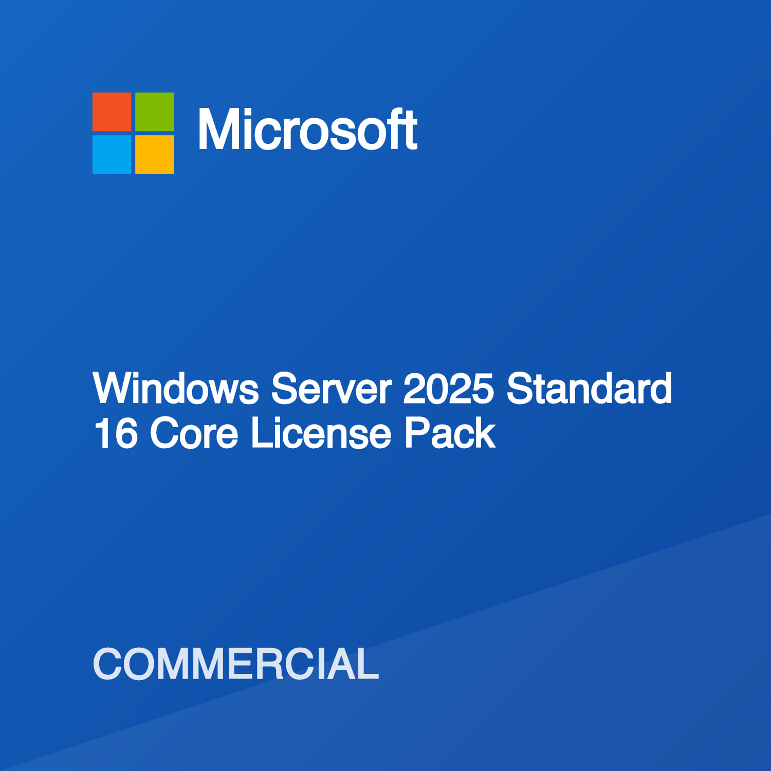 Windows Server 2025 Standard - 16 Core License Pack: MSRP Pricing ...